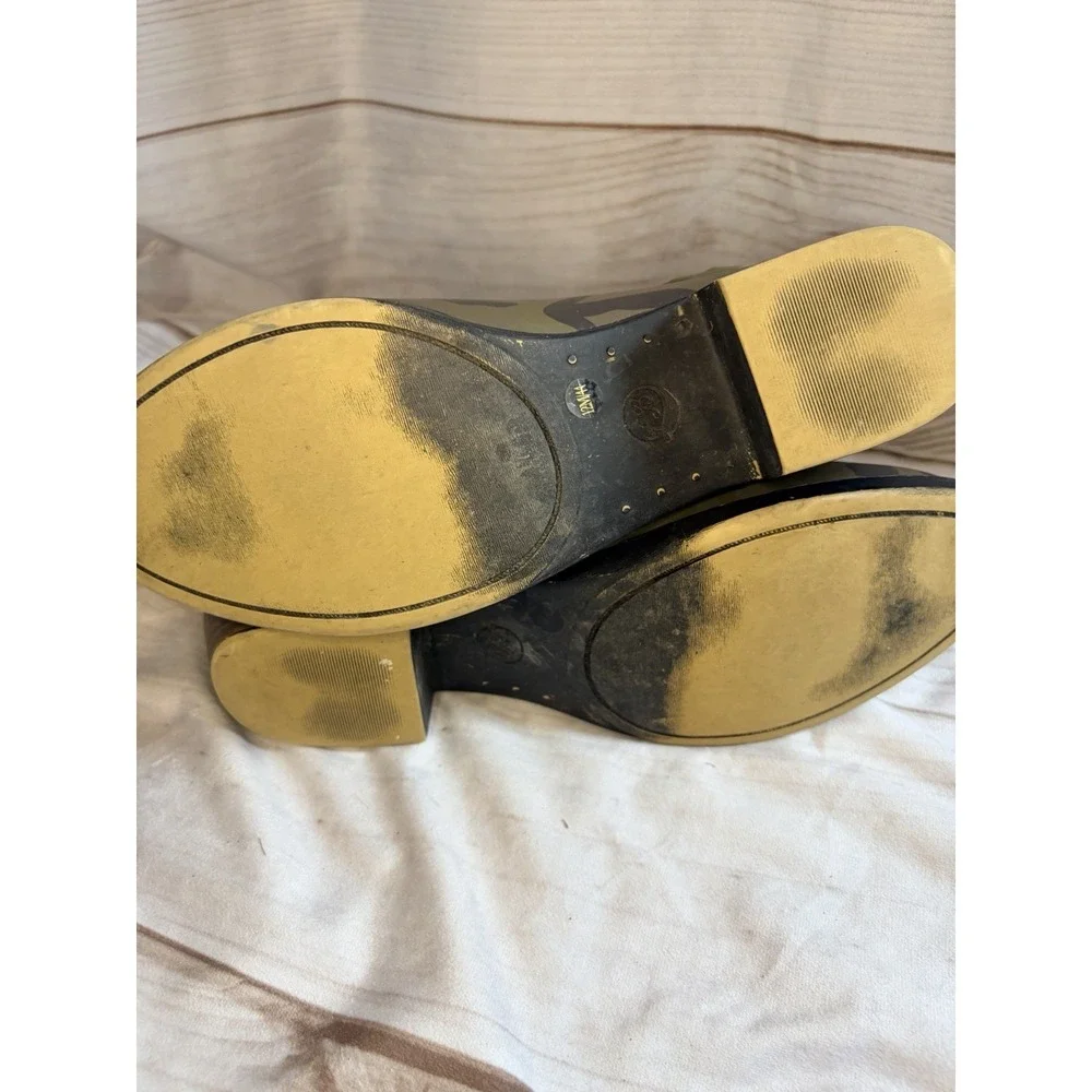 Lucky Brand Camo Rain Boots Chelsea Ankle Rubber Womens‎ 12 Waterproof